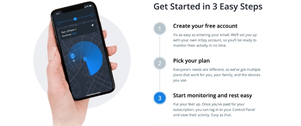 Get Started in 3 Easy Steps