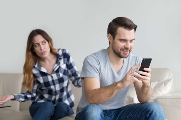 Spouse Is Texting